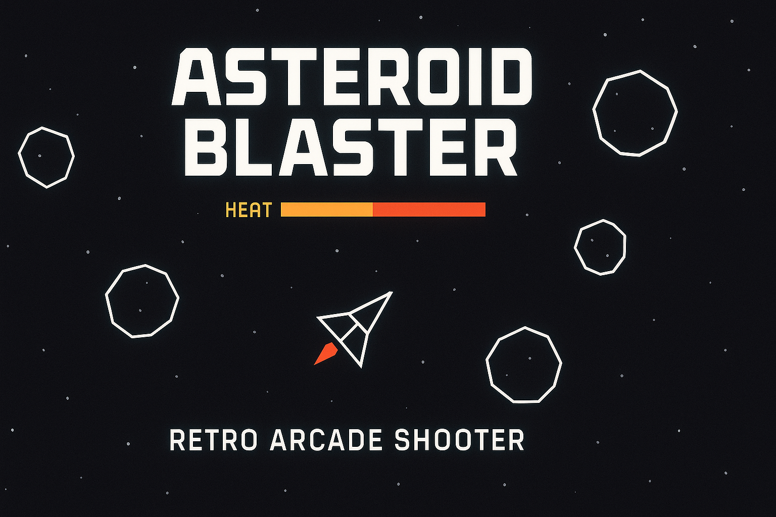 Asteroid Blaster - A Retro Online Game